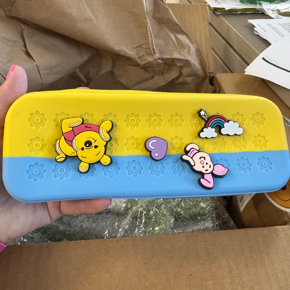 Miniso Winnie the Pooh and Piglet Pencil Case